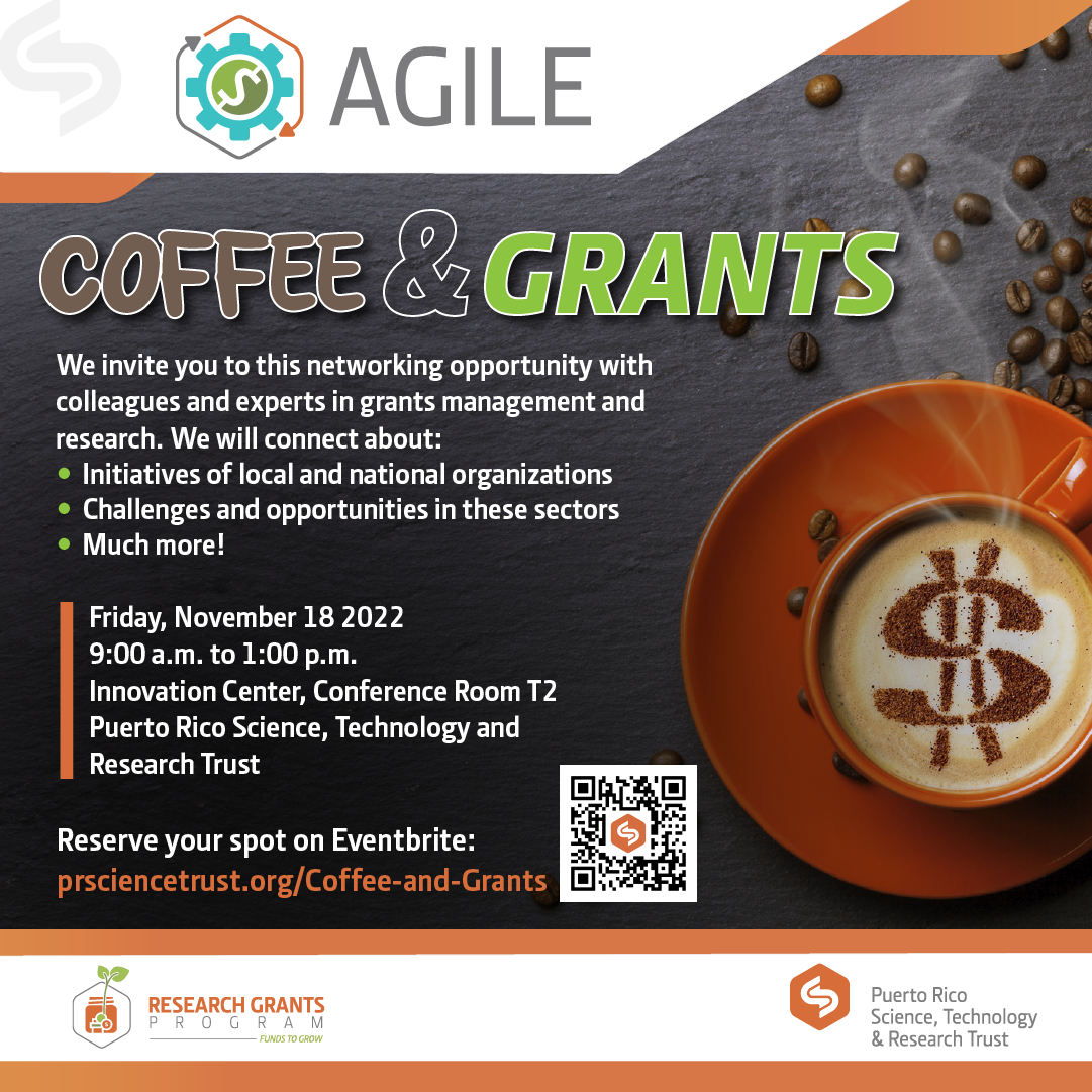 Coffee & Grants de Ciencias, Tecnología e Investigación