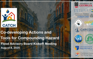Promotional flyer for Sensors for Early Flood Warnings