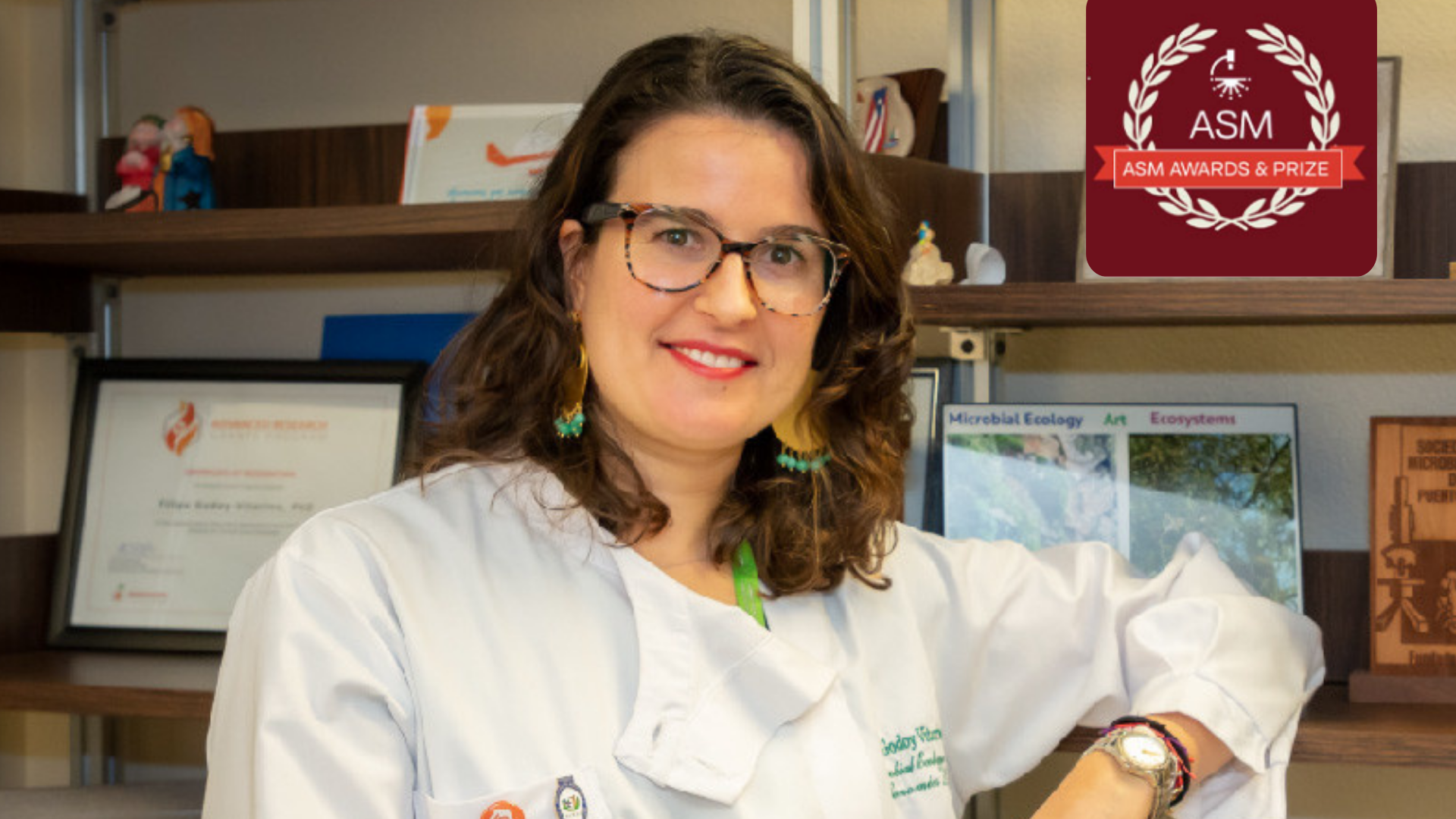Filipa Godoy-Vitorino recibe el ASM Award
